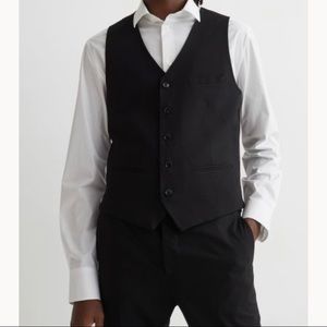 NWOT H&M Men’s Suit Vest in Black